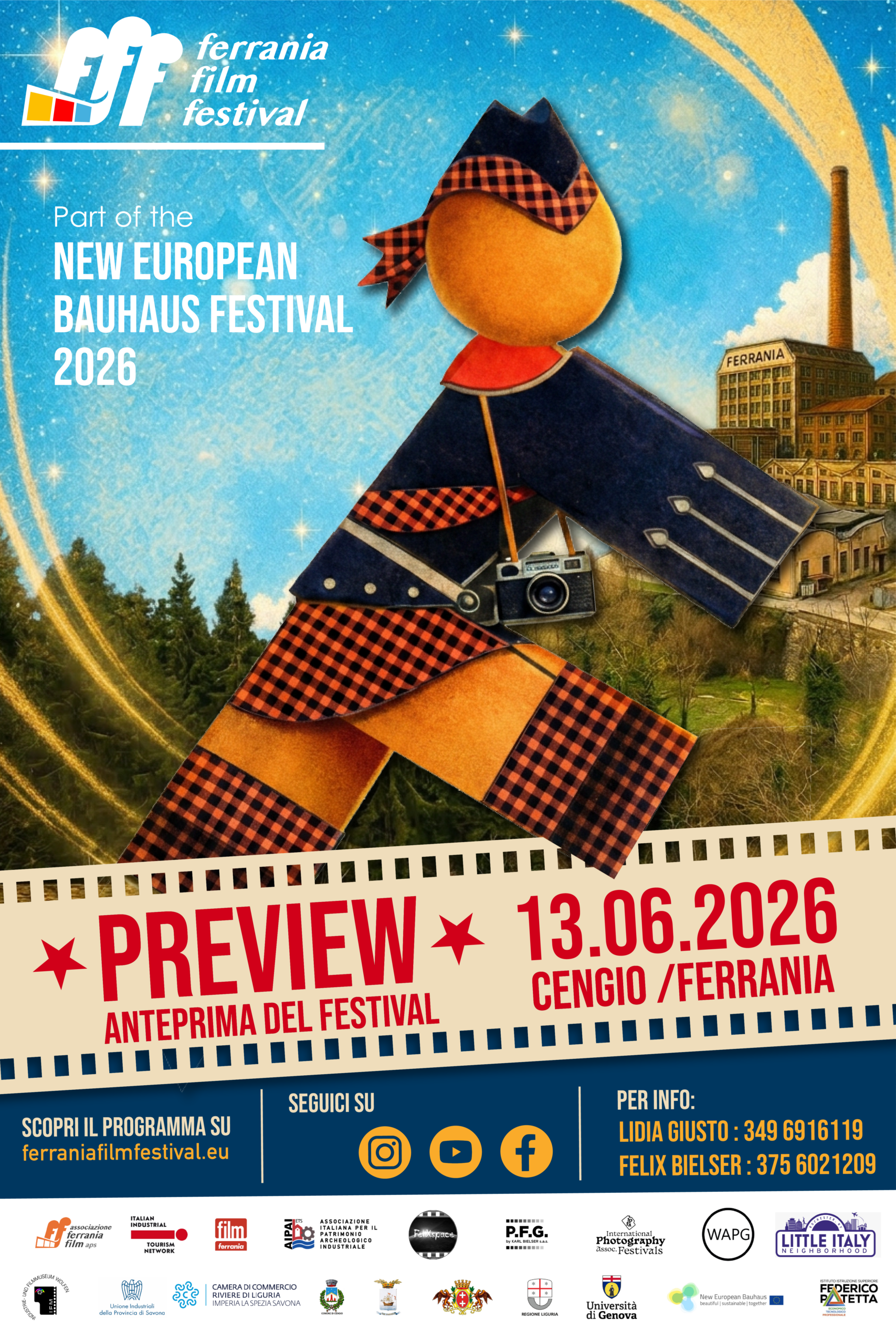 Ferrania Film Festival: il 13 giugno la preview ufficiale