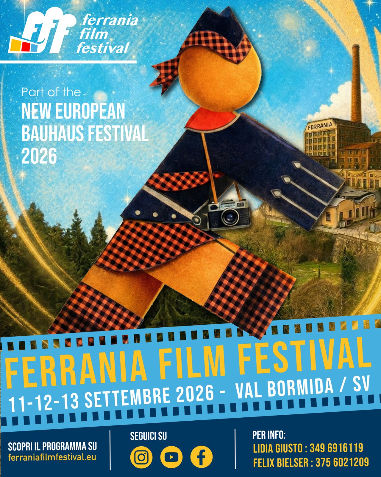 Svelate le anticipazioni della prima edizione del Ferrania Film Festival